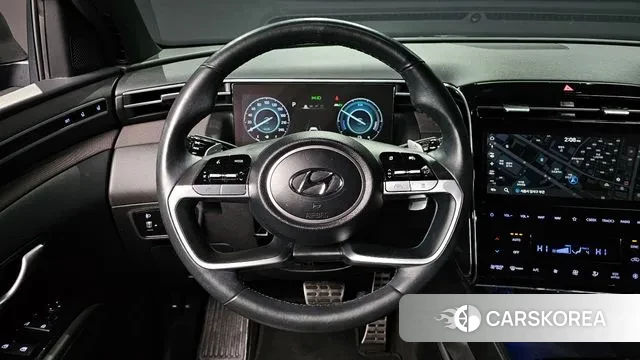 Hyundai Tucson Hybrid (NX4) 2022 Серый из Кореи, фото 4