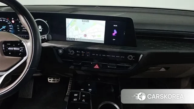 Kia K8 Hybrid 2021 Белый из Кореи, фото 4