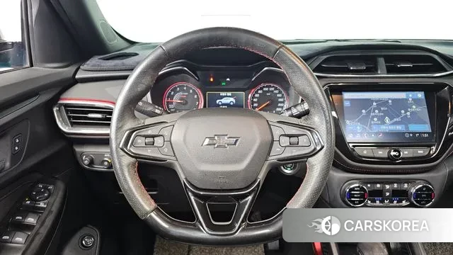 Chevrolet (GM Daewoo) Trailblazer 2021 Небесно-голубой из Кореи, фото 4