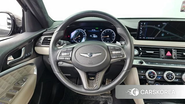 Genesis The New G70 2022 Черный из Кореи, фото 4