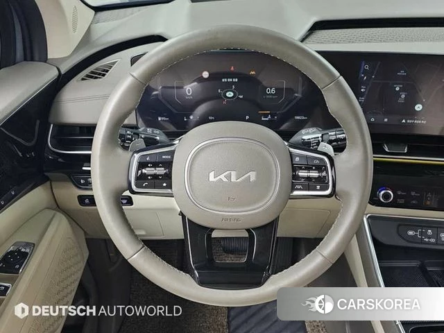 Kia The New Carnival 4th Generation 2024 Небесно-голубой из Кореи, фото 4