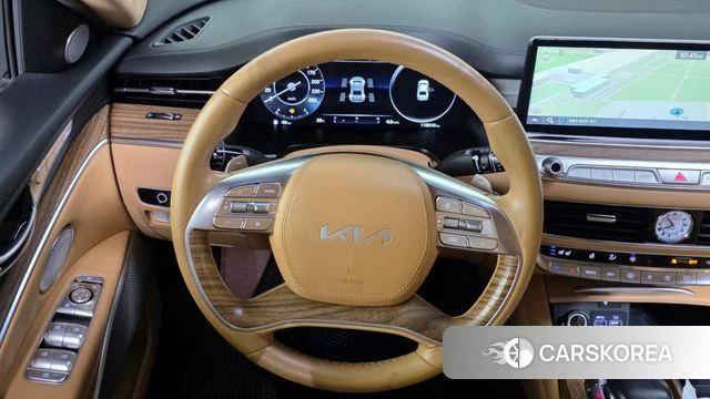 Kia The New K9 2nd generation 2021 Темно-зеленый из Кореи, фото 4