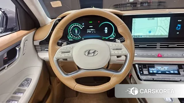 Hyundai The New Grandeur IG Hybrid 2021 Серый из Кореи, фото 4