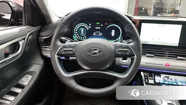 Hyundai The New Grandeur IG Hybrid 2021 Черный из Кореи, фото 4