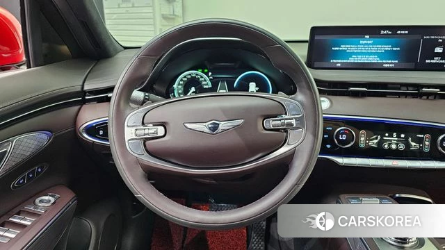 Genesis GV70 2021 Красный из Кореи, фото 4