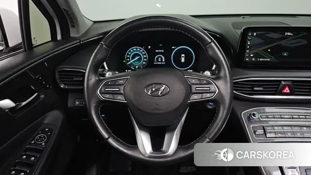 Hyundai The New Santa Fe 2023 Белый из Кореи, фото 4