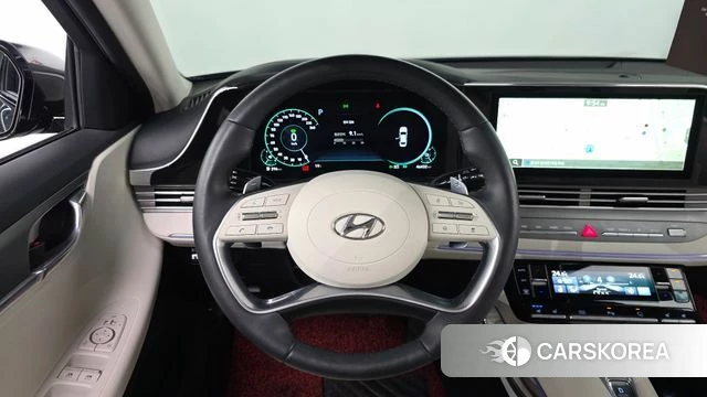Hyundai The New Grandeur IG Hybrid 2021 Серый из Кореи, фото 4