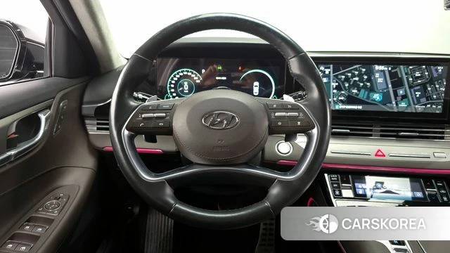 Hyundai The New Grandeur IG Hybrid 2020 Черный из Кореи, фото 4