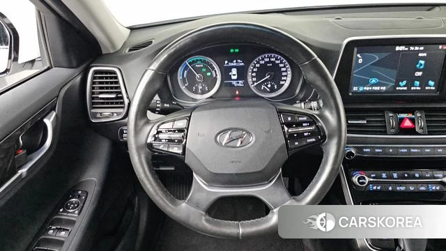 Hyundai Grandeur IG Hybrid 2018 Белый из Кореи, фото 4