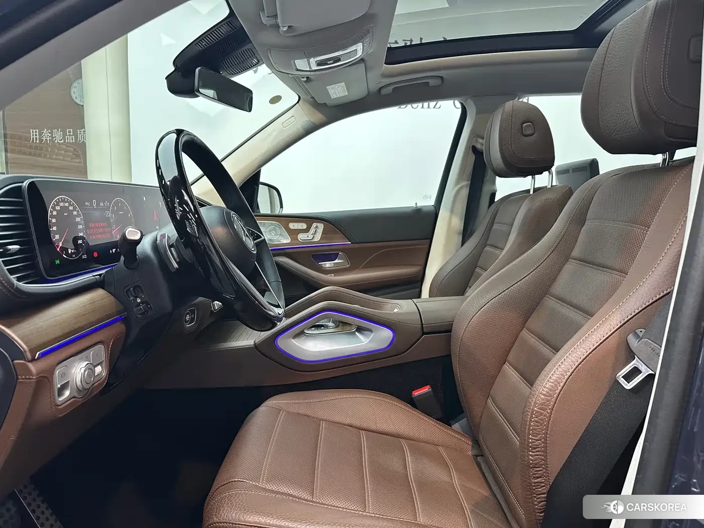 Mercedes-Benz GLS 2023 Синий из Китая, фото 4