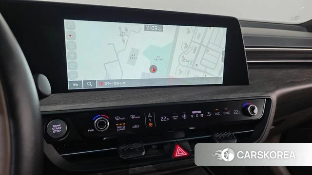 Kia K8 Hybrid 2022 Черный из Кореи, фото 4