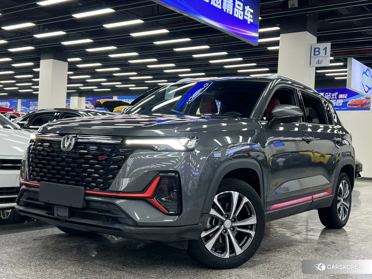 Chang'an CS35 PLUS 2021 Темно-серый из Китая, фото 4