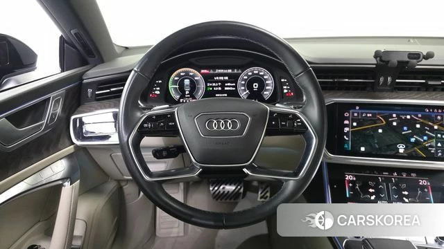 Audi A7 (4K) 2023 Синий из Кореи, фото 4