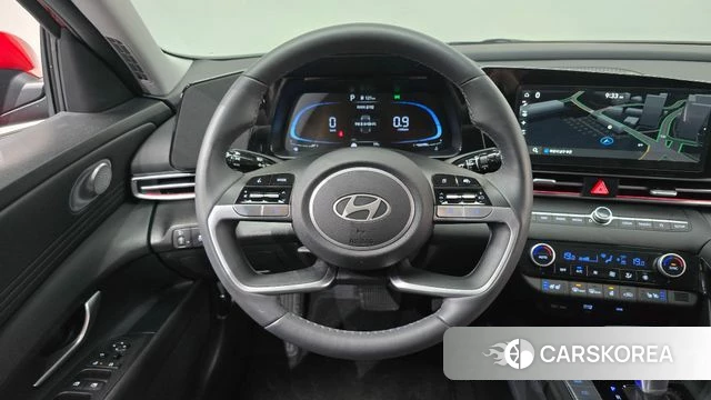 Hyundai The New Avante (CN7) 2024 Красный из Кореи, фото 4