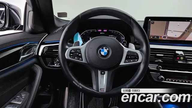 BMW 5 Series (G30) 2021 Черный из Кореи, фото 4