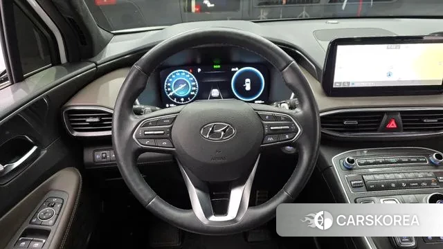 Hyundai The New Santa Fe 2023 Белый из Кореи, фото 4