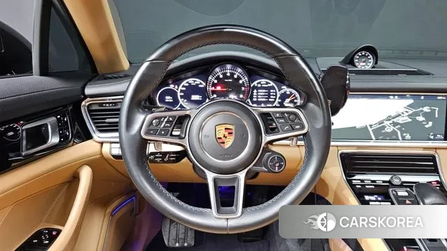 Porsche Panamera (971) 2018 Черный из Кореи, фото 4