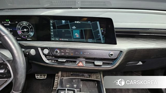 Kia K8 2021 Синий из Кореи, фото 4