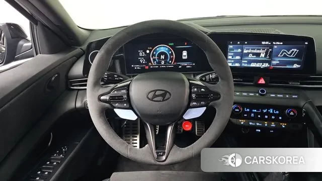 Hyundai The New Avante (CN7) 2024 Черный из Кореи, фото 4