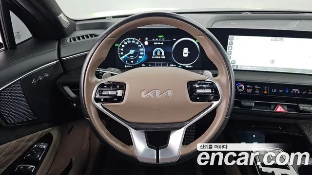 Kia K8 Hybrid 2022 Черный из Кореи, фото 4