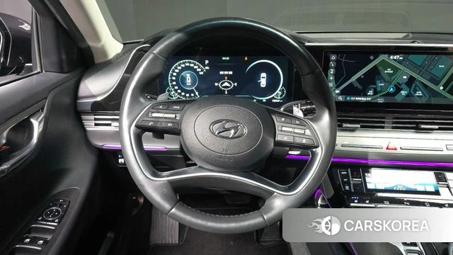 Hyundai The New Grandeur IG Hybrid 2022 Серый из Кореи, фото 4