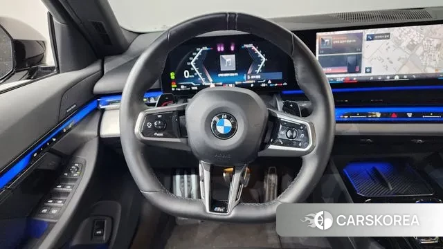 BMW 5 Series (G60) 2024 Черный из Кореи, фото 4