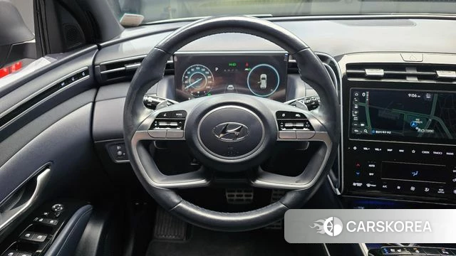 Hyundai Tucson Hybrid (NX4) 2022 Серебряный из Кореи, фото 4
