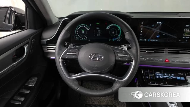 Hyundai The New Grandeur IG Hybrid 2020 Серый из Кореи, фото 4