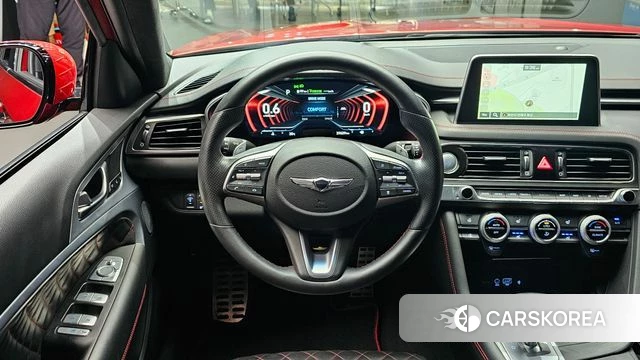 Genesis G70 2019 Красный из Кореи, фото 4