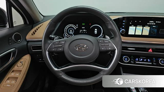 Hyundai Sonata (DN8) 2019 Белый из Кореи, фото 4