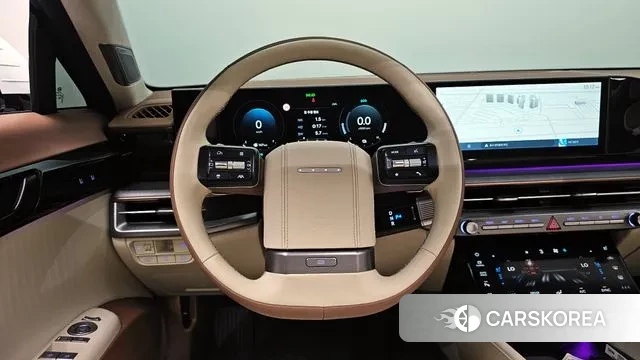 Hyundai Grandeur Hybrid (GN7) 2023 Белый из Кореи, фото 4