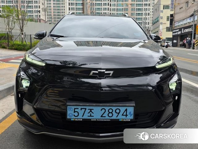 Chevrolet (GM Daewoo) Bolt EUV 2022 Черный из Кореи, фото 4