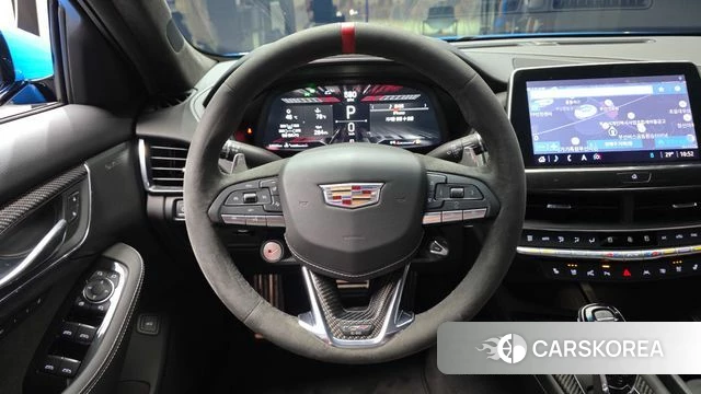 Cadillac CT5-V 2023 Синий из Кореи, фото 4