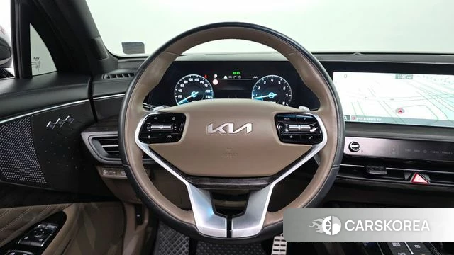 Kia K8 2021 Темно-зеленый из Кореи, фото 4