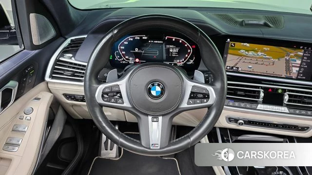 BMW X7 (G07) 2021 Черный из Кореи, фото 4