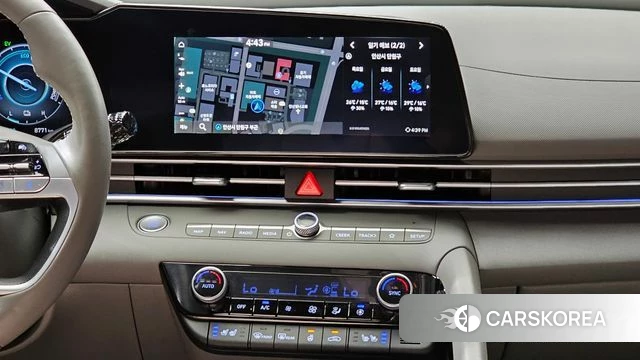 Hyundai The New Avante Hybrid (CN7) 2025 Серебристо-серый из Кореи, фото 4