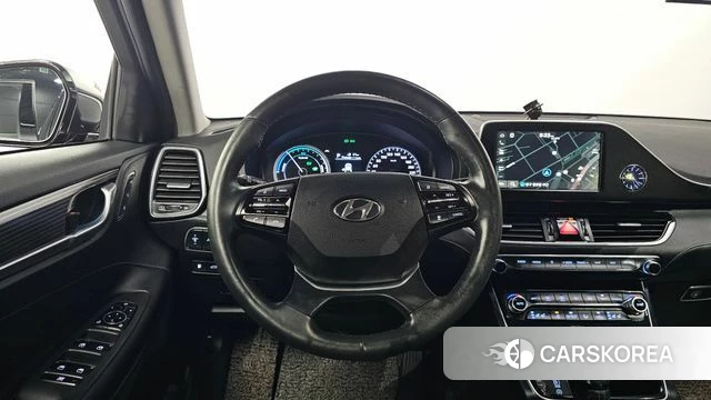 Hyundai Grandeur IG Hybrid 2018 Синий из Кореи, фото 4