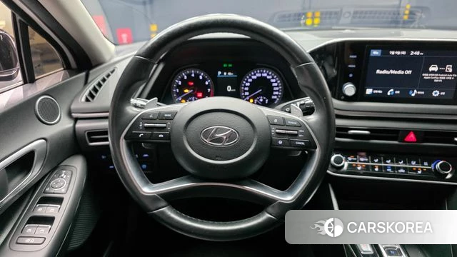 Hyundai Sonata (DN8) 2021 Белый из Кореи, фото 4