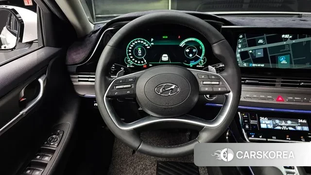 Hyundai The New Grandeur IG Hybrid 2021 Белый из Кореи, фото 4