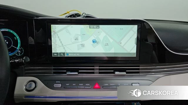 Hyundai The New Grandeur IG Hybrid 2022 Черный из Кореи, фото 4