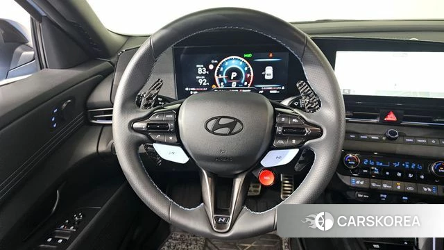 Hyundai The New Avante (CN7) 2025 Небесно-голубой из Кореи, фото 4