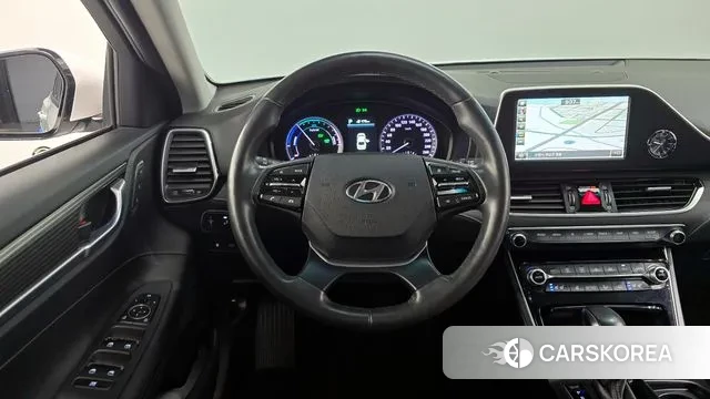 Hyundai Grandeur IG Hybrid 2018 Белый из Кореи, фото 4