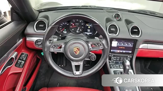 Porsche 718 Boxster 2019 Черный из Кореи, фото 4