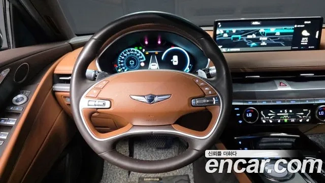 Genesis G80 (RG3) 2022 Синий из Кореи, фото 4