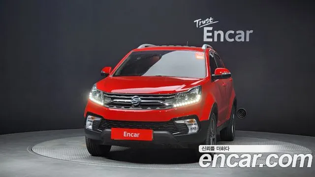 Ssangyong New Style Korando C 2018 Красный из Кореи, фото 4