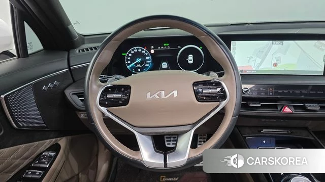Kia K8 Hybrid 2023 Белый из Кореи, фото 4