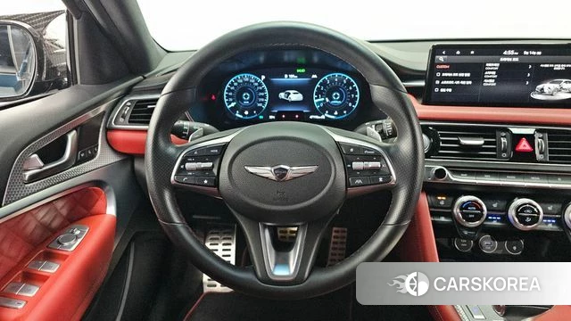 Genesis The New G70 2021 Синий из Кореи, фото 4
