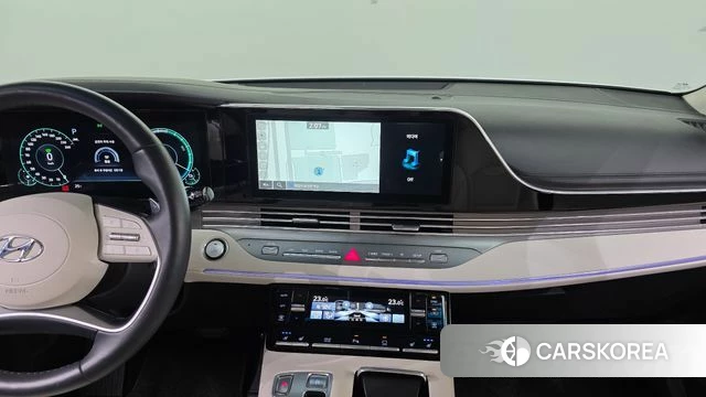 Hyundai The New Grandeur IG Hybrid 2022 Белый из Кореи, фото 4