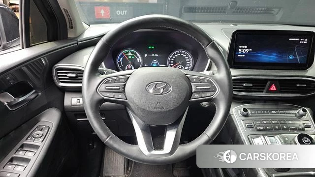 Hyundai The New Santa Fe 2021 Черный из Кореи, фото 4