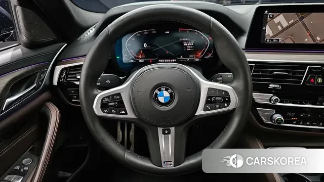 BMW 5 Series (G30) 2020 Черный из Кореи, фото 4